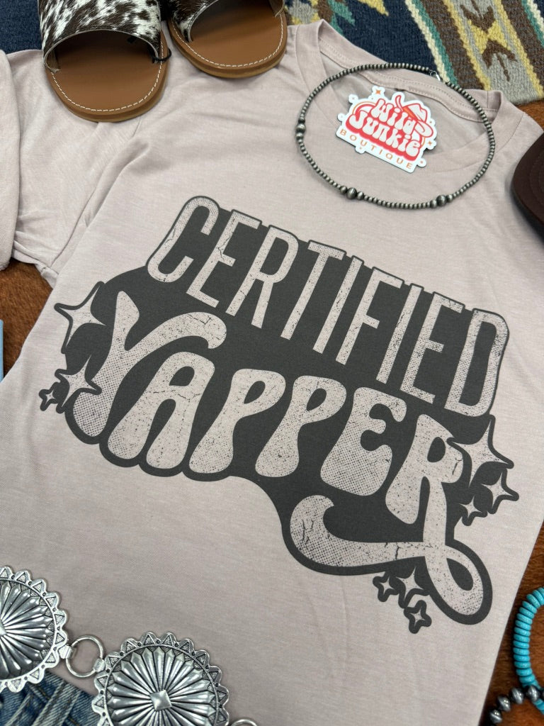 Certified Yapper Graphic Tee
