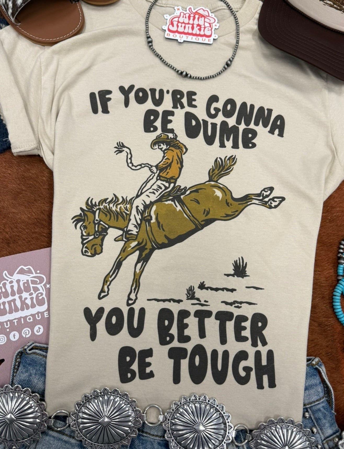 If You're Gonna Be Dumb Graphic TeeCementS