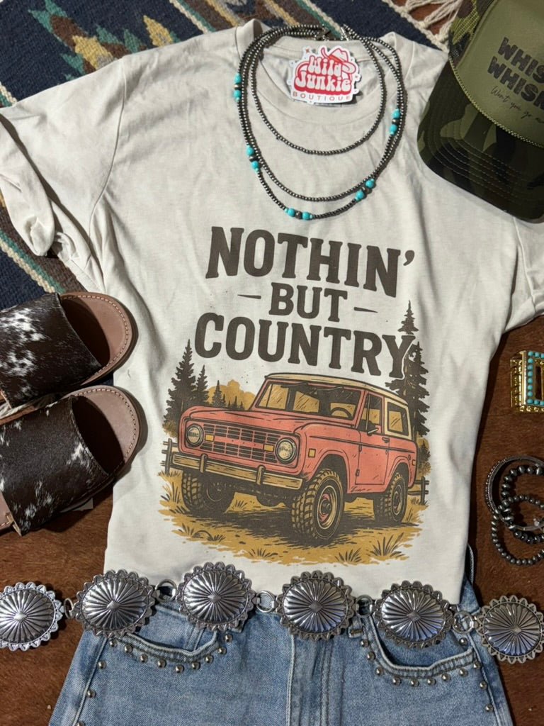 Nothin' But Country Graphic TeeCementXS