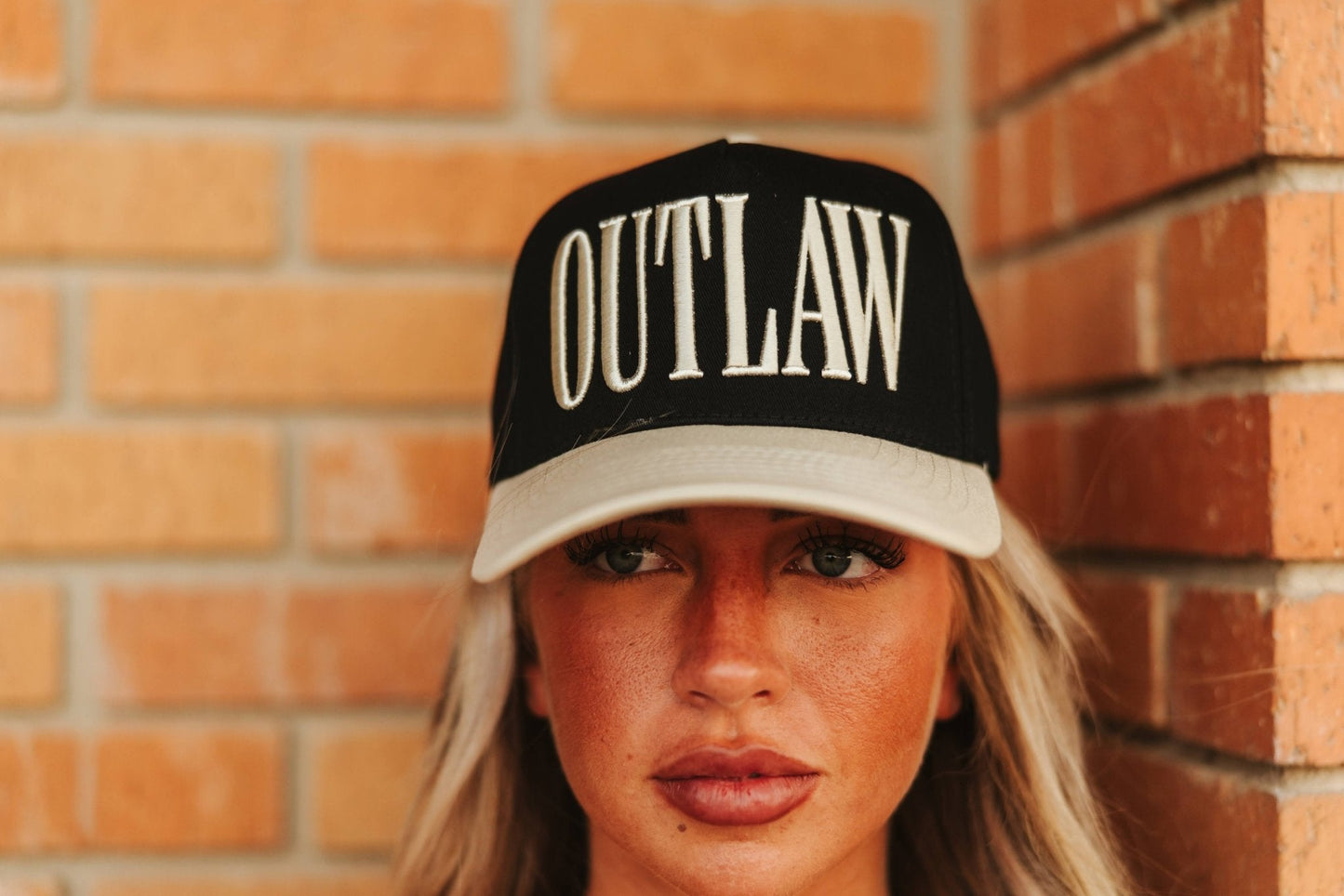 Outlaw Embroidered Trucker Hat