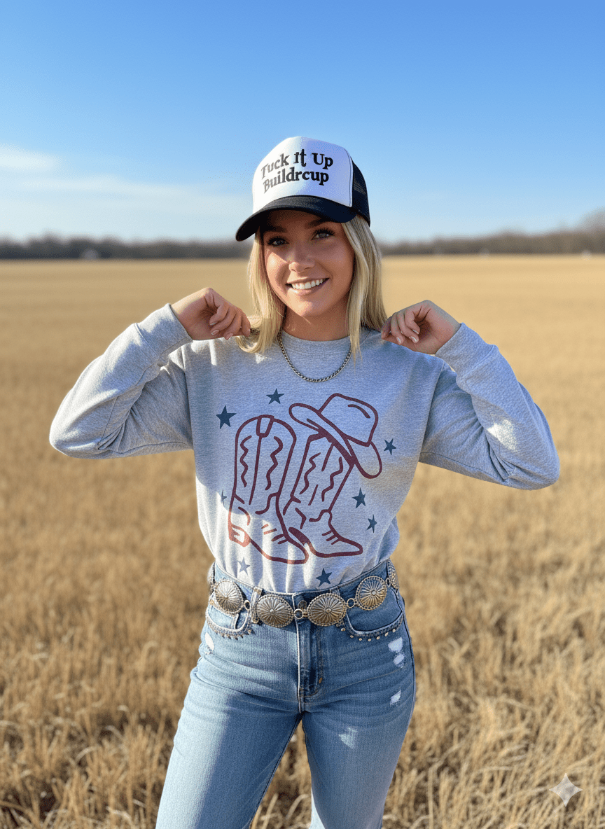 Rodeo Ready Graphic SweatshirtAshS