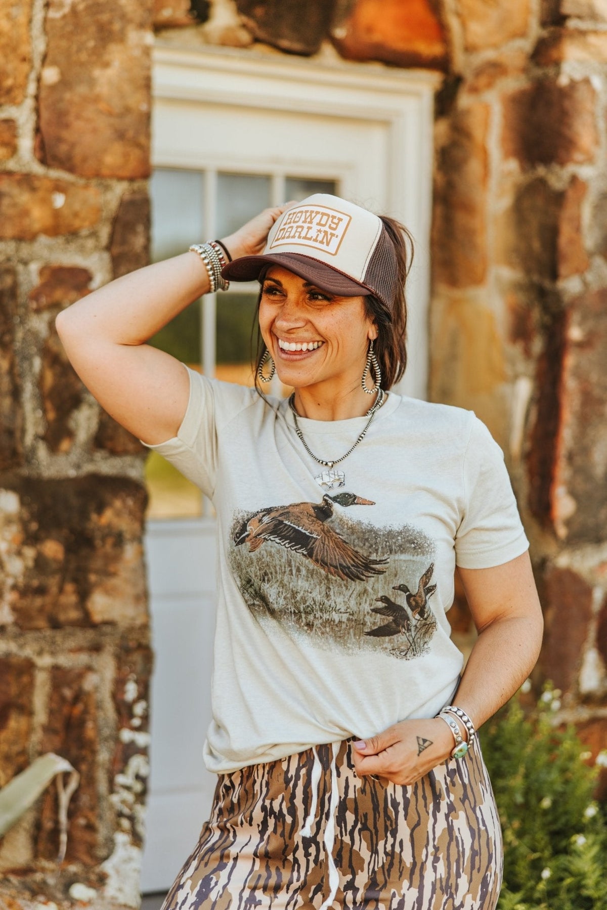Vintage Duck Graphic TeeCementXS