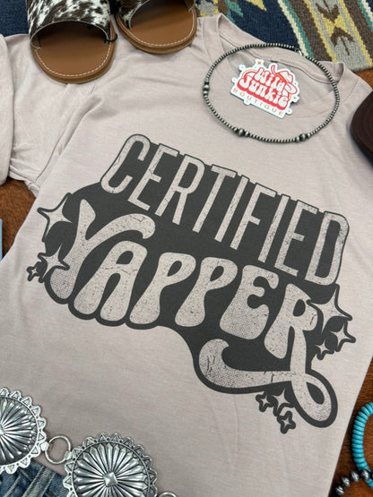 Certified Yapper Graphic Tee