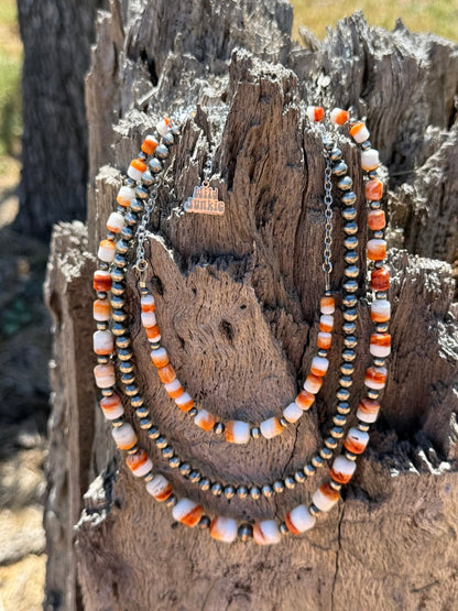 Desert Sunset Spiny Oyster Chain Choker