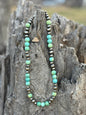 Turquoise Trailblazer Beaded Necklace