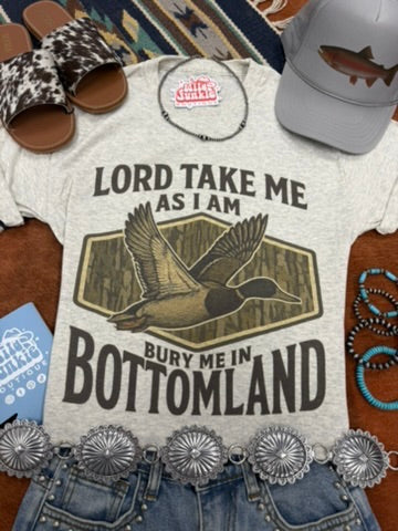Lord Take Me As I Am Graphic TeeOatmeal