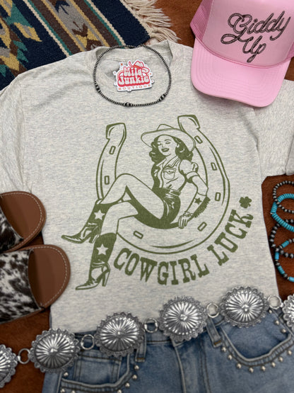 Cowgirl Luck Graphic Tee