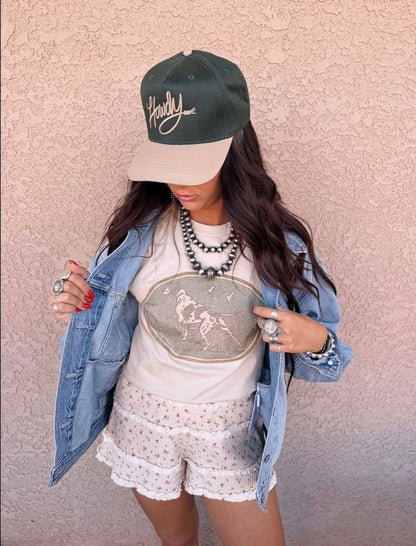 Western Hunt Dog Graphic Tee
