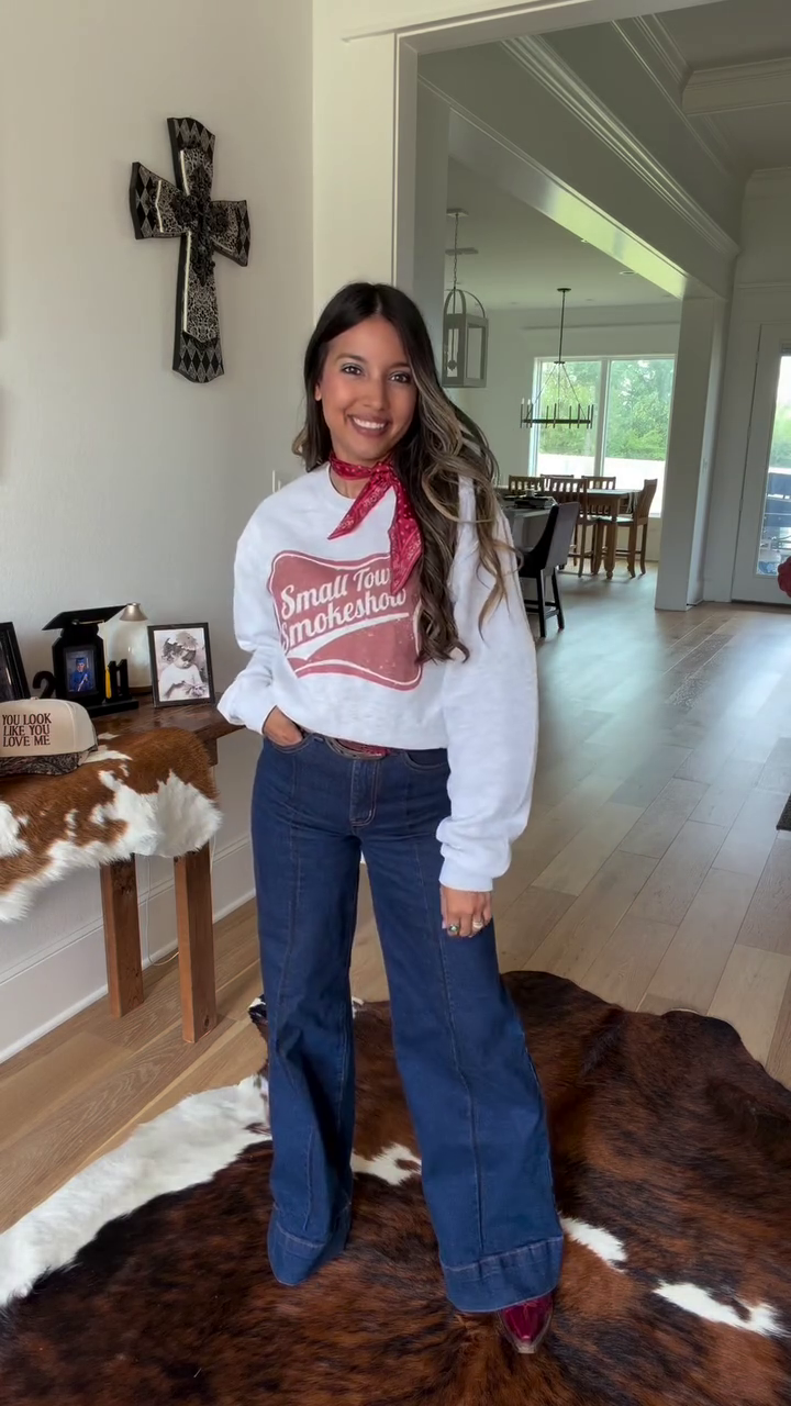 Small Town Smokeshow Graphic Sweatshirt