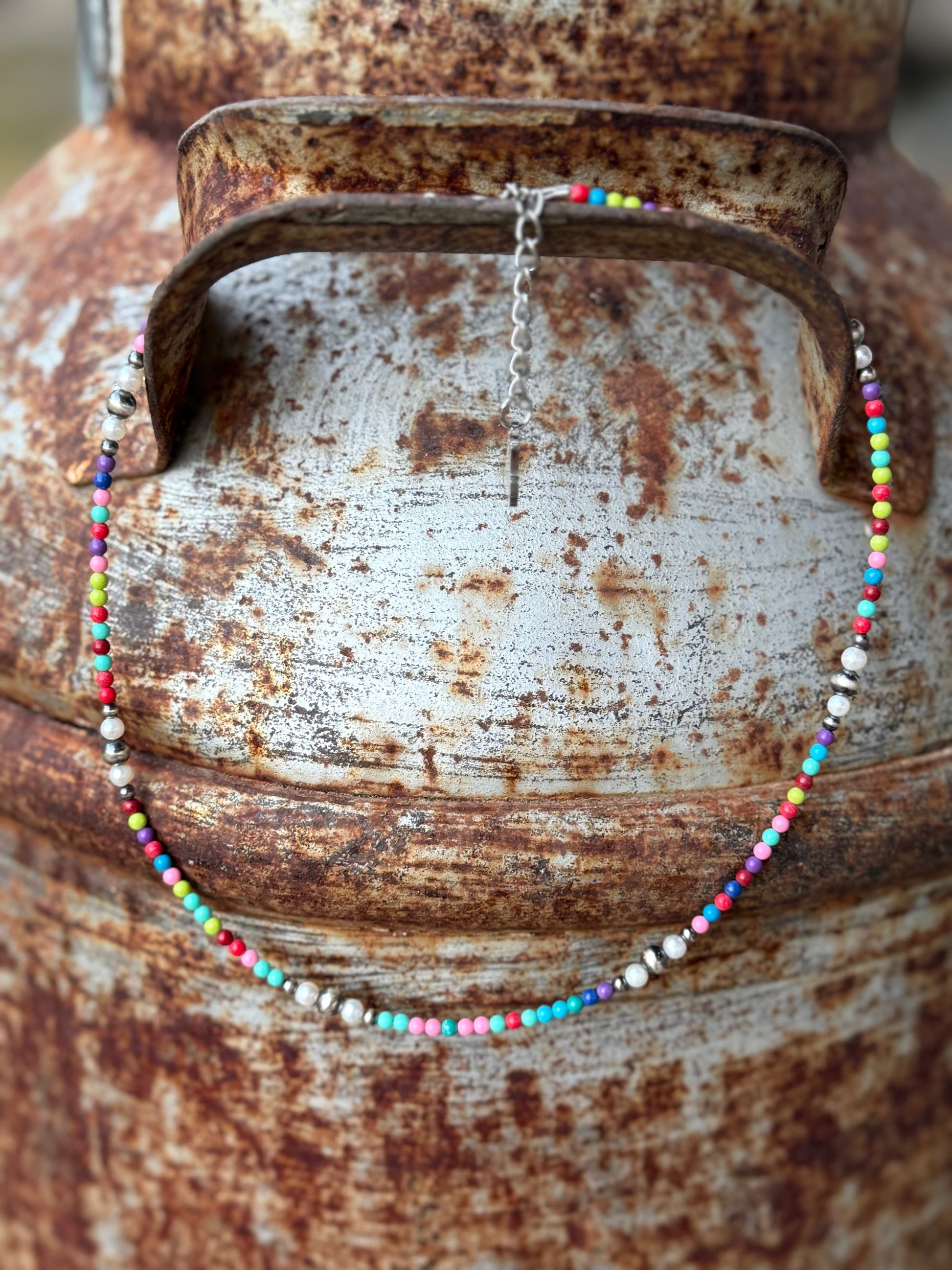 The Prism and Pearl Necklace