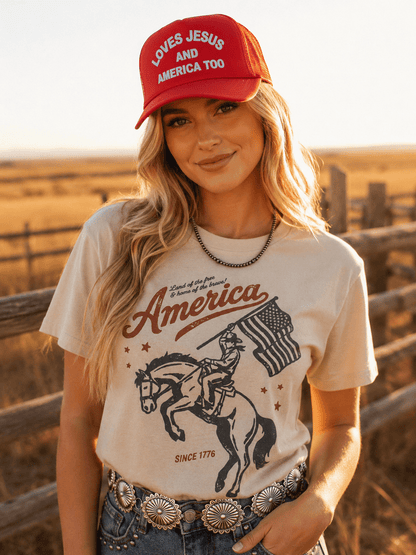 America Since 1776 Graphic TeeCementS