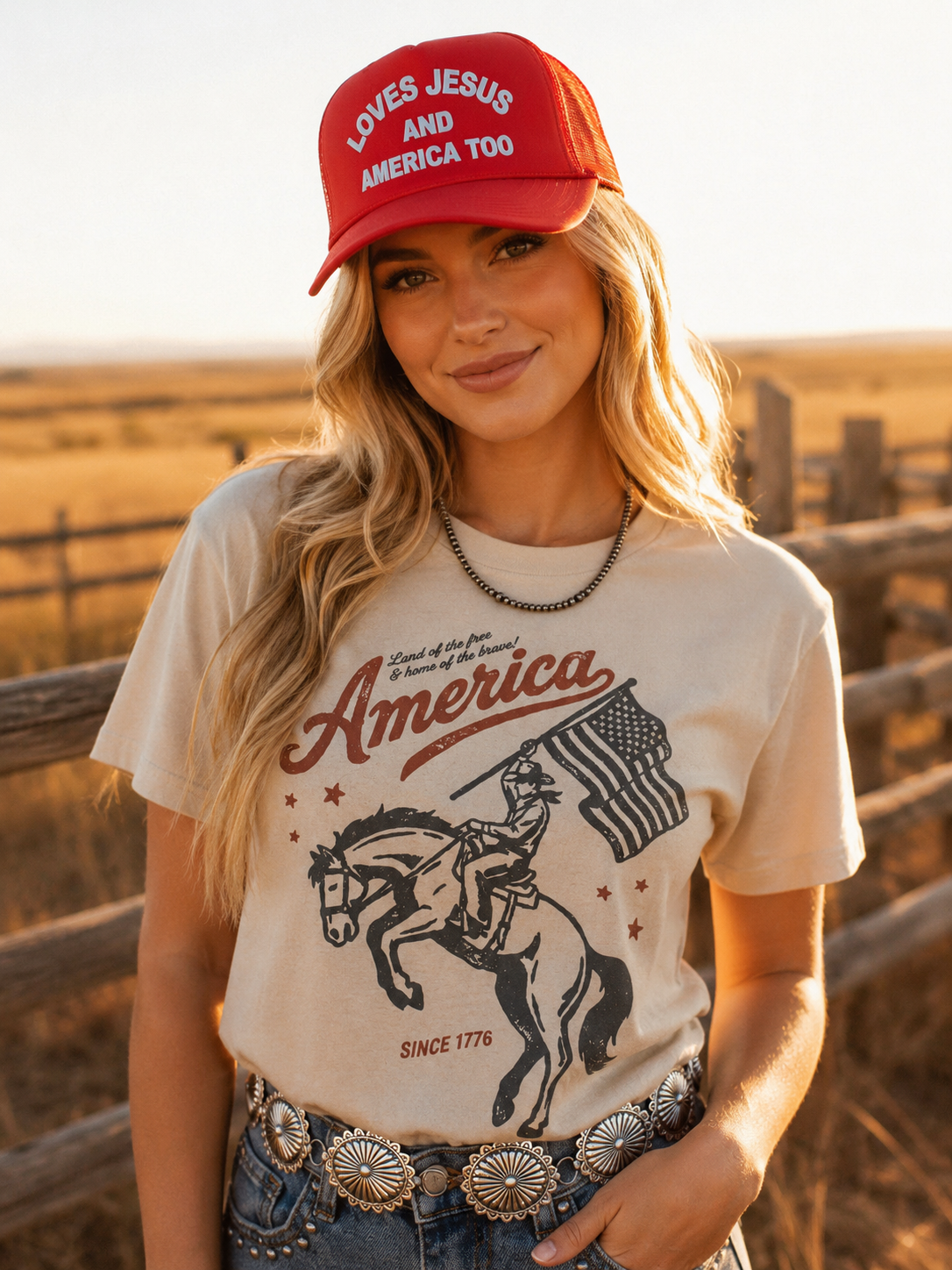 Freedom Ride America Since 1776 Graphic Tee