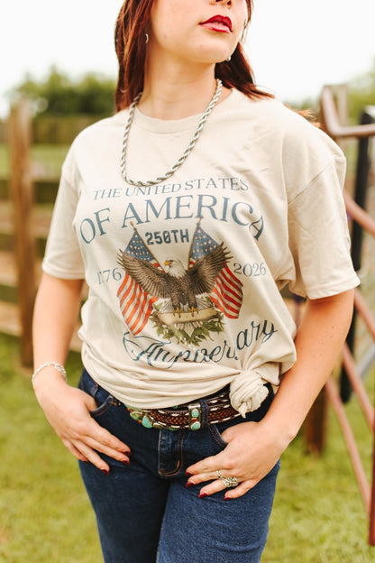 America's 250th Anniversary Graphic TeeCementS