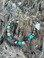 Authentic Jasper Turquoise Chain Bracelet