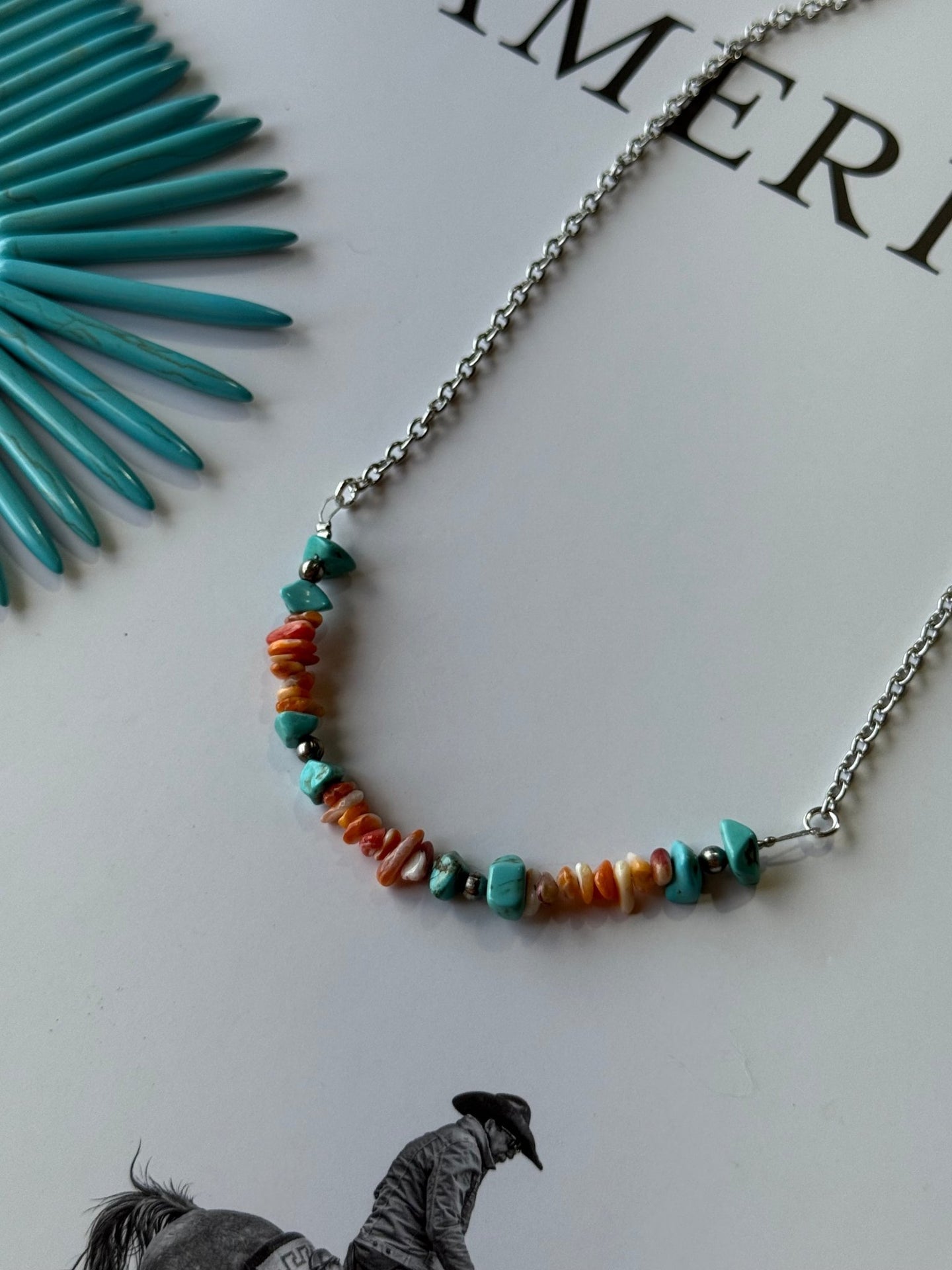 Authentic Spiny Oyster Beaded Necklace