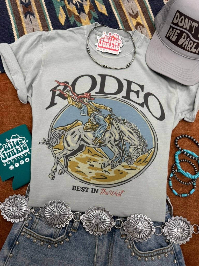 Best In The West Rodeo Graphic TeeBayS