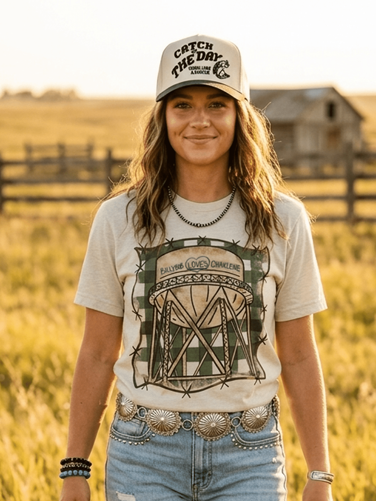 Billy Bob Loves Charlene Graphic TeeCementS