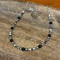 Black Onyx Eclipse Beaded Necklace