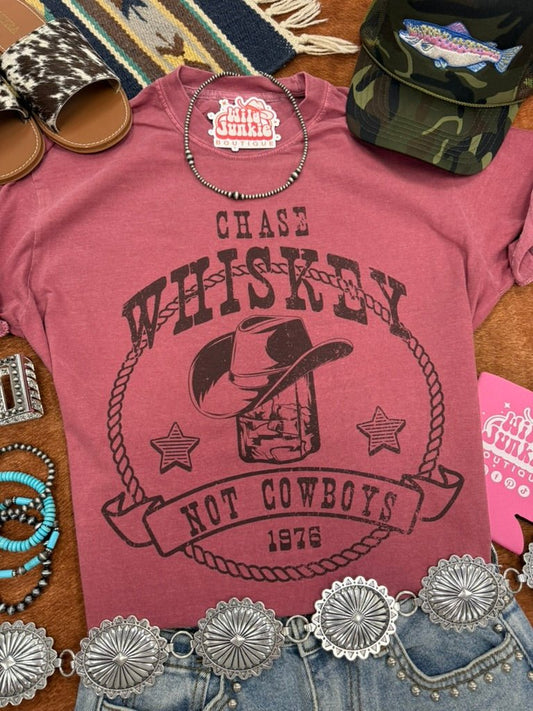 Chase Whiskey Not Cowboys Graphic TeeBrickS
