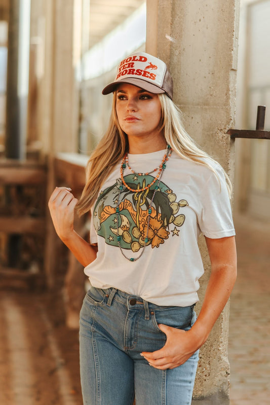 Desert Dreams Graphic TeeNaturalS