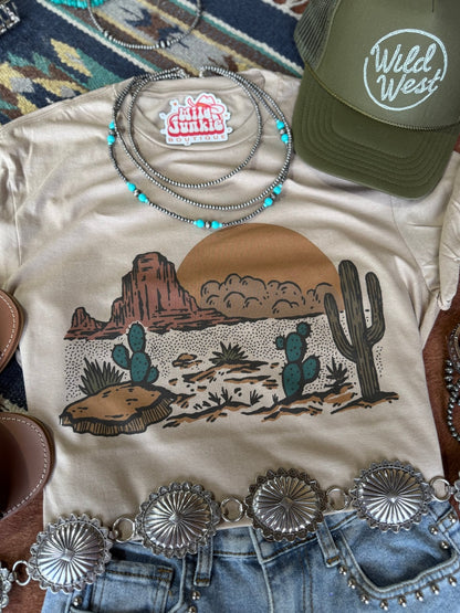 Desertscape Graphic TeeTanS