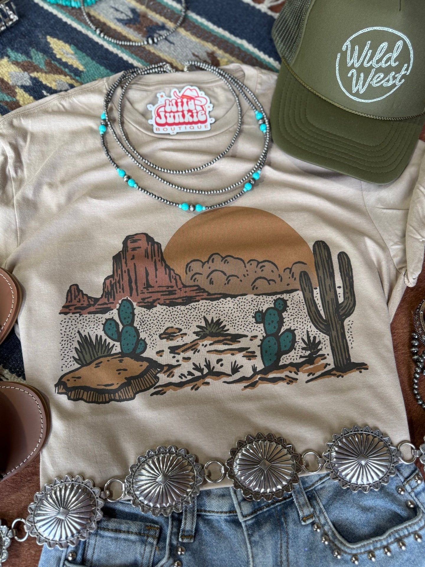 Desertscape Graphic TeeTanS