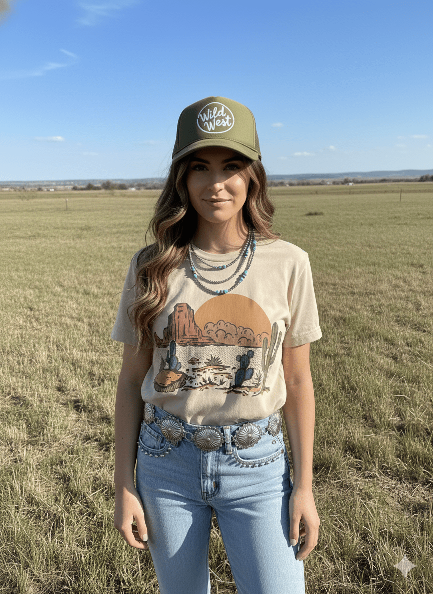 Desertscape Graphic TeeTanS