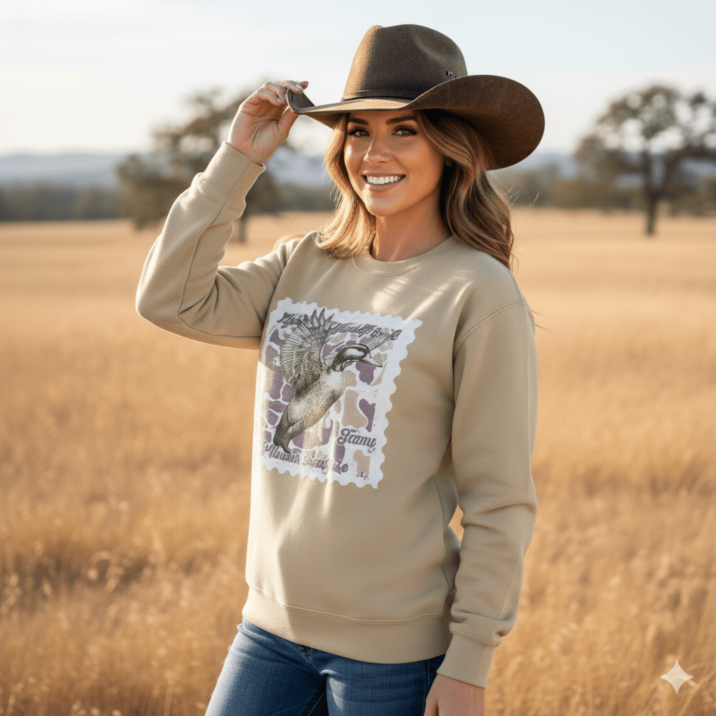 Duck Stamp Graphic SweatshirtSandS