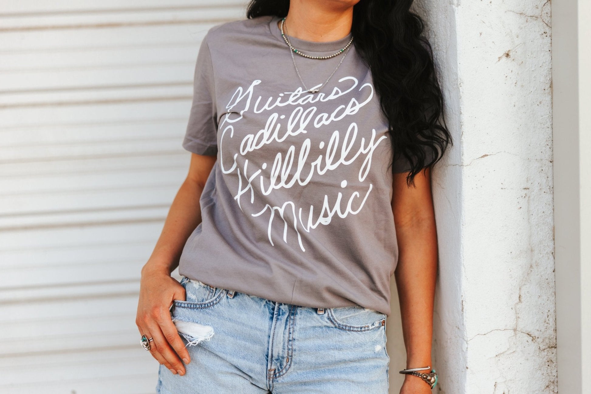 Guitars Cadillacs Graphic TeeS