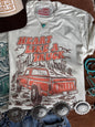 Heart Like A Truck Graphic TeeTurquoiseS
