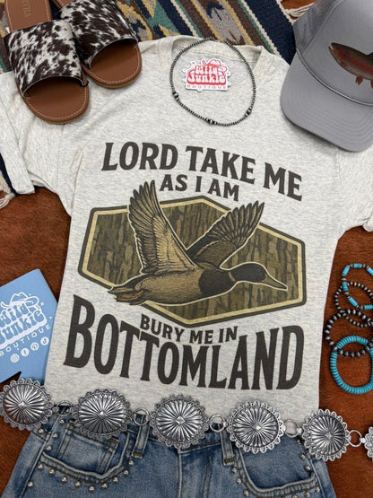 Lord Take Me As I Am Graphic TeeHeather OatmealS