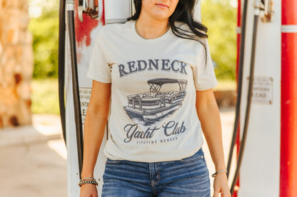 Redneck Yacht Club Graphic TeeCementS