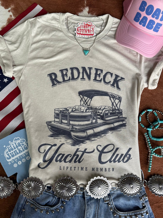 Redneck Yacht Club Graphic TeeAdd tee color hereS
