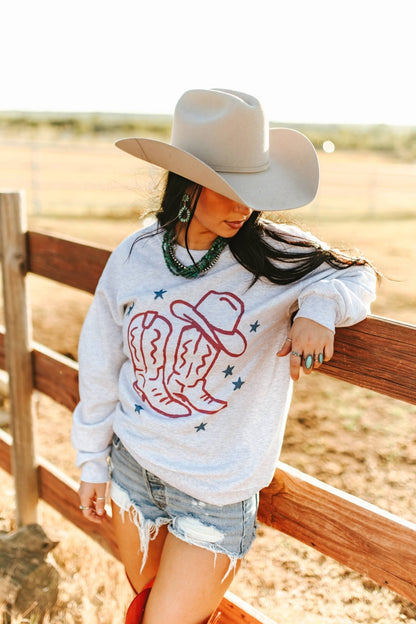 Rodeo Ready Graphic SweatshirtAshS