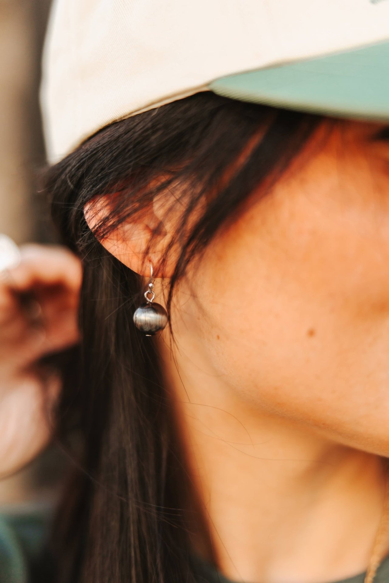 Small Silver Bead EarringsSilverOS