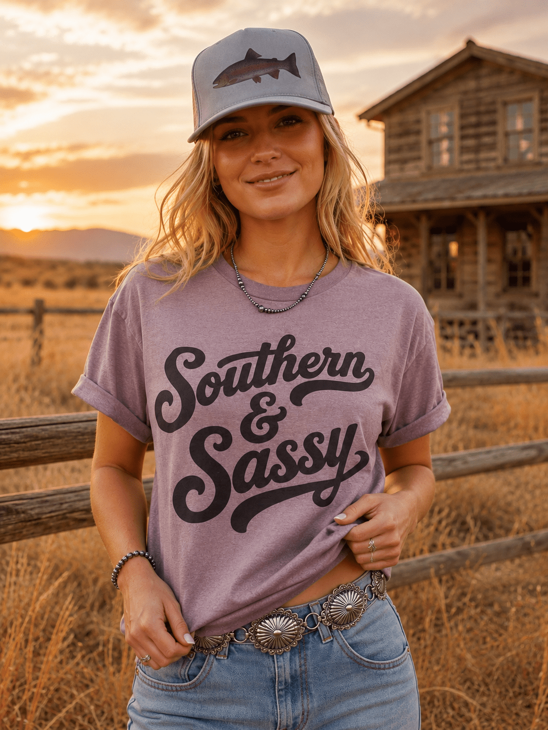 Southern & Sassy Graphic TeePebbleS