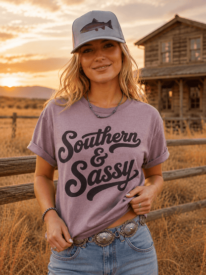 Southern & Sassy Graphic TeePebbleS