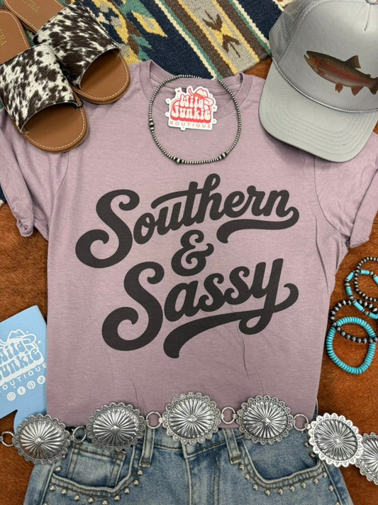 Southern & Sassy Graphic TeePebbleS