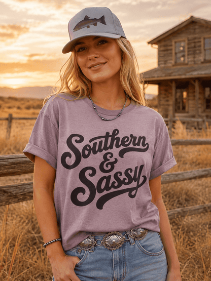 Southern & Sassy Graphic TeePebbleS