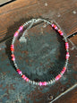 Sterling Silver Desert Candy Beaded Choker