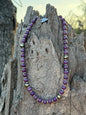 The Plum Orbit Beaded Necklace