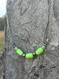 The Verdant Beaded Chain Necklace