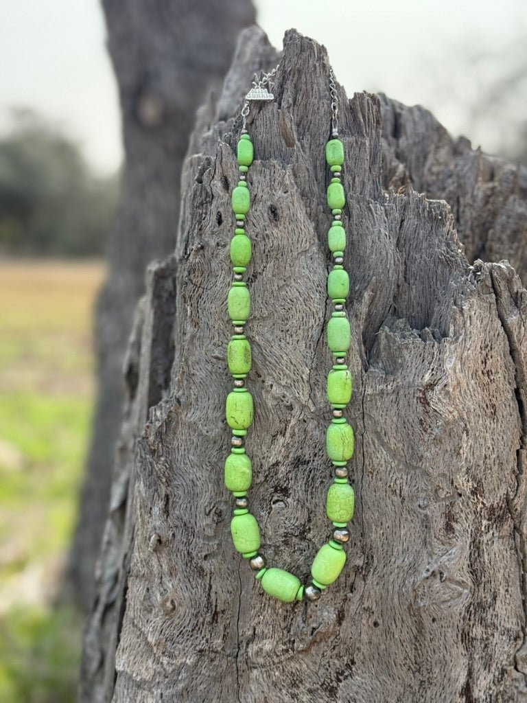 The Verdant Valley Beaded Necklace