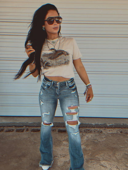 Vintage Duck Graphic TeeCementXS