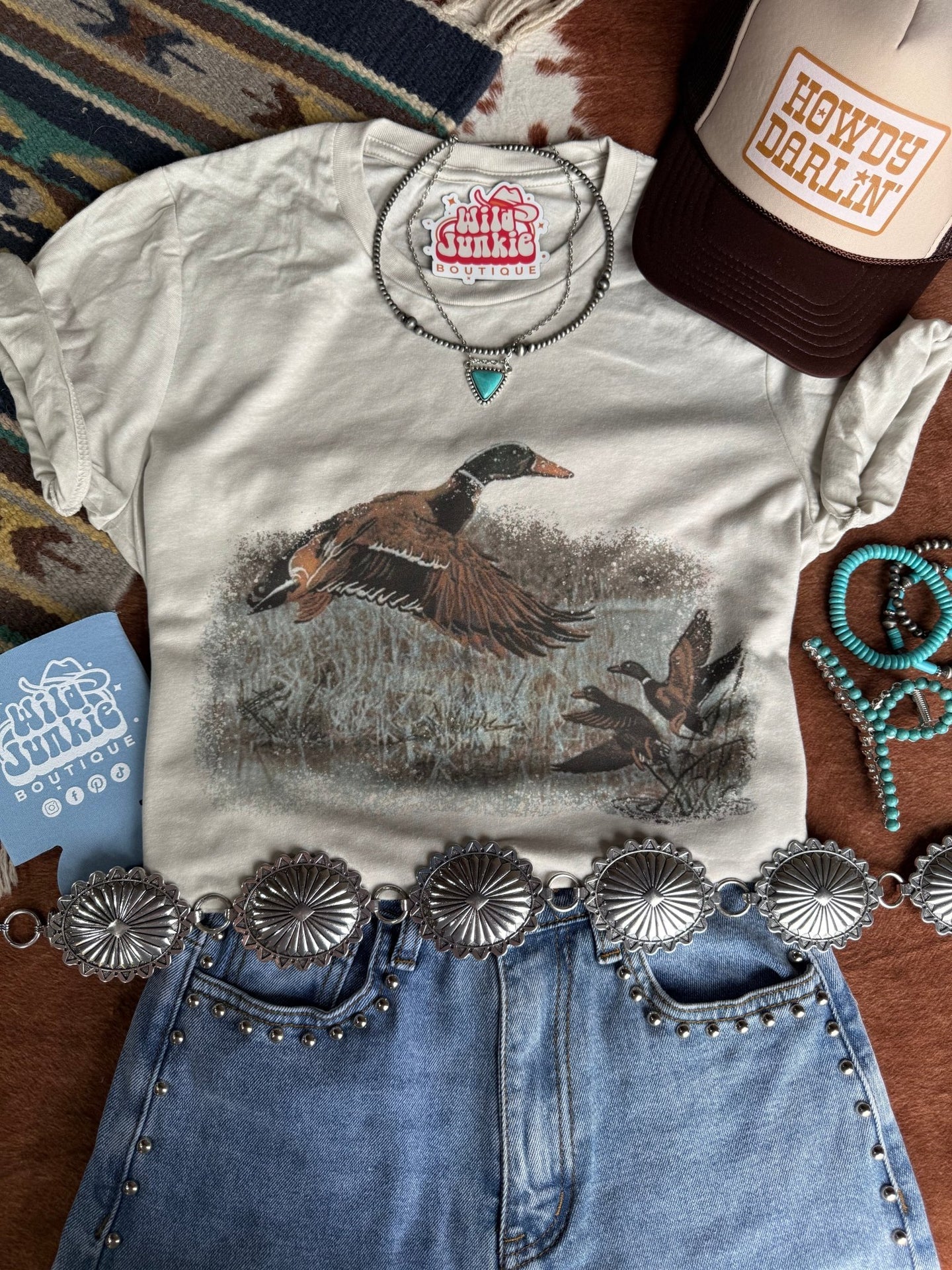 Vintage Duck Graphic TeeAdd tee color hereS