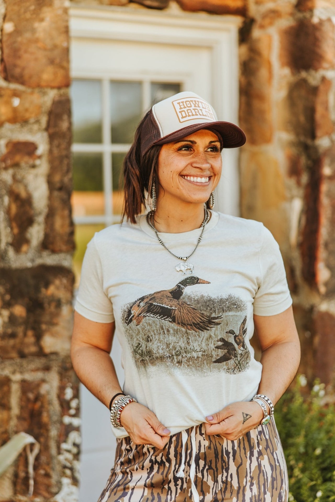 Vintage Duck Graphic TeeCementXS