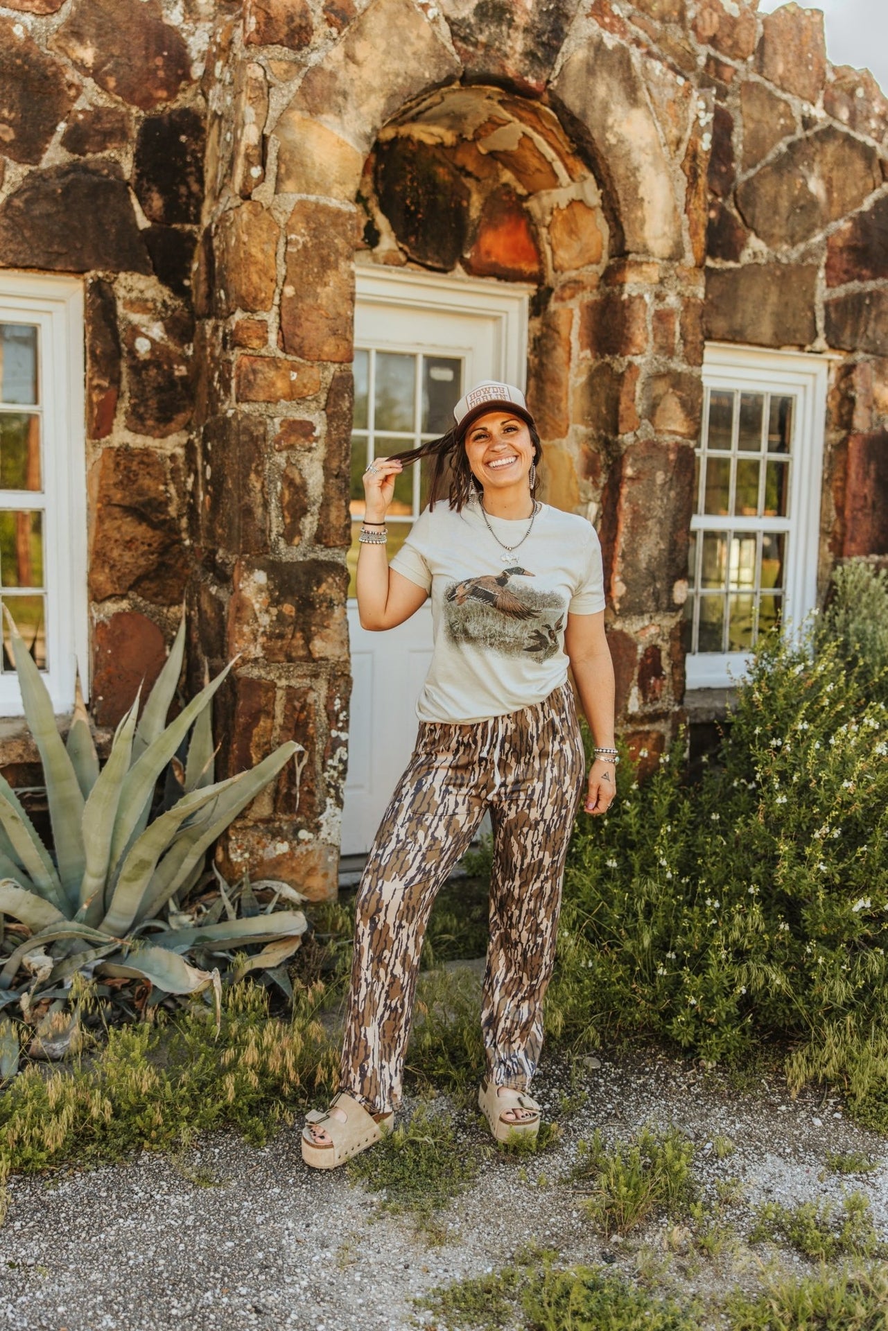 Vintage Duck Graphic TeeCementXS