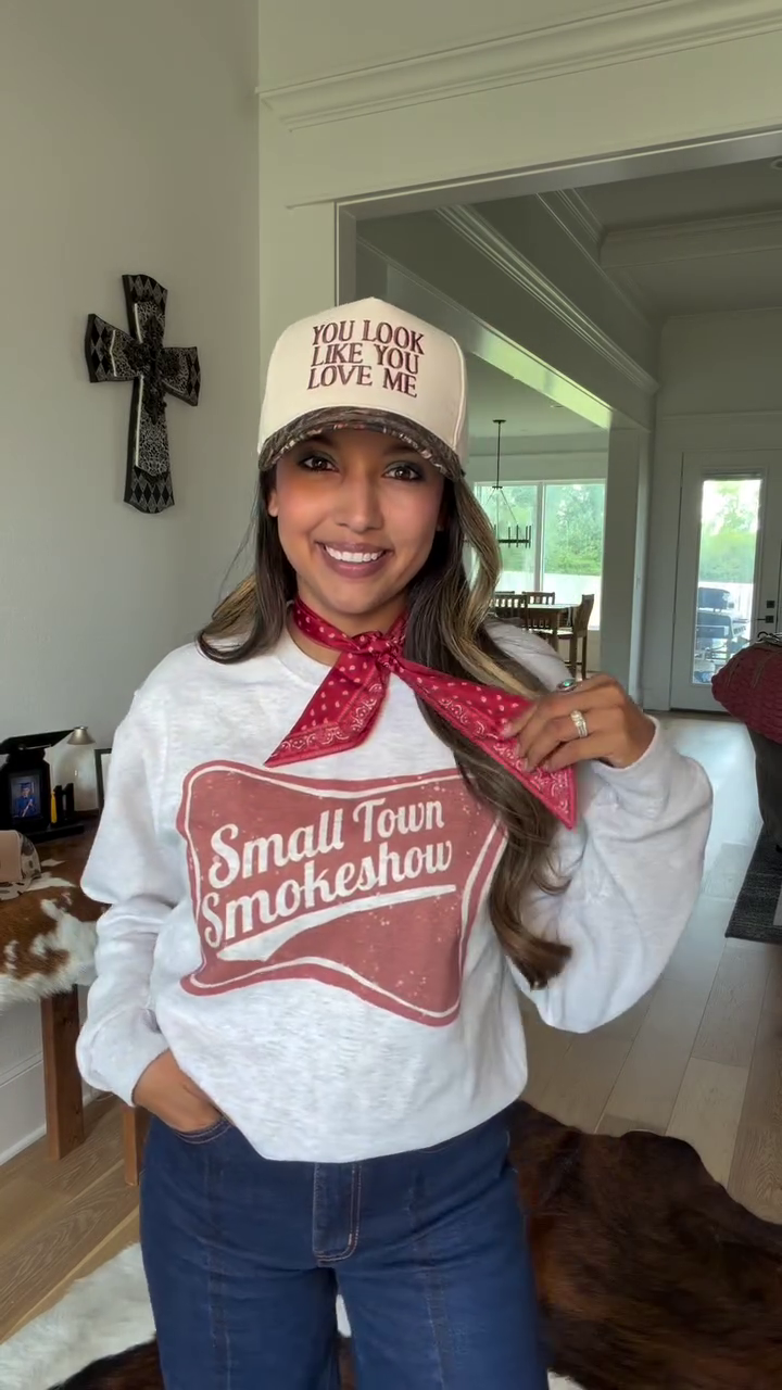 Small Town Smokeshow Graphic Sweatshirt