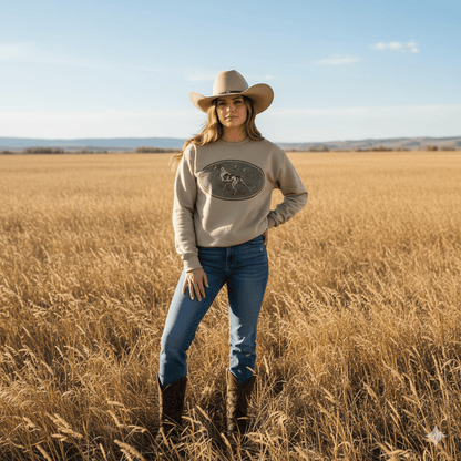 Western Hunt Dog Graphic SweatshirtSandS