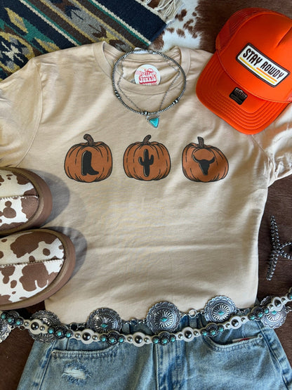 Western Pumpkins Graphic TeeSand DuneS
